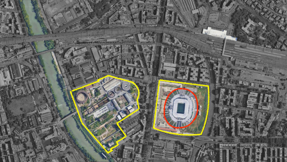 Lo Stadio? Ai Mercati Generali