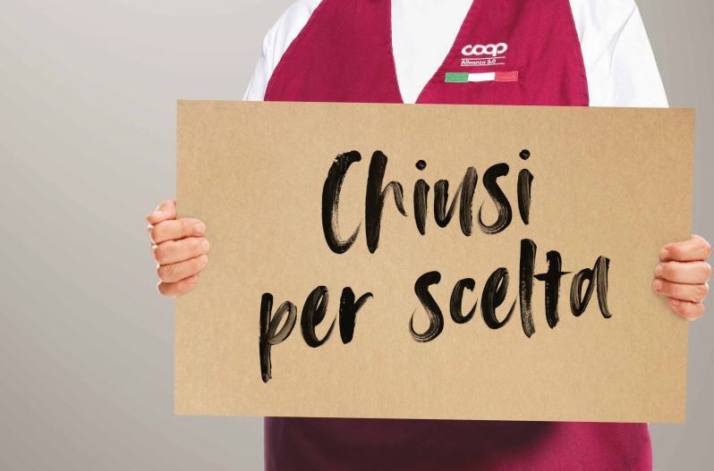 25 Aprile e 1° Maggio: “Chiusi per scelta” i negozi di Coop Alleanza 3.0 |  estense.com Ferrara
