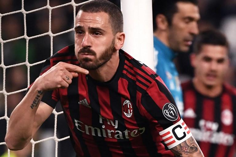 Bonucci segna allo Stadium contro la Juve ed esulta tra i fischi | Foto -  Sportmediaset